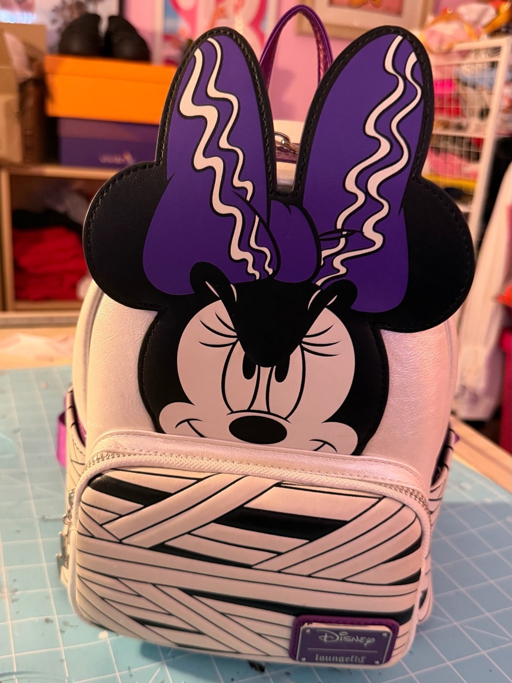Special Edition Minnie Mouse Mummy Loungefly Mini Backpack